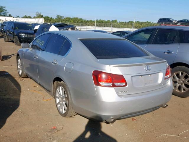 JTHCH96S460006247 - 2006 LEXUS GS 300 SILVER photo 3