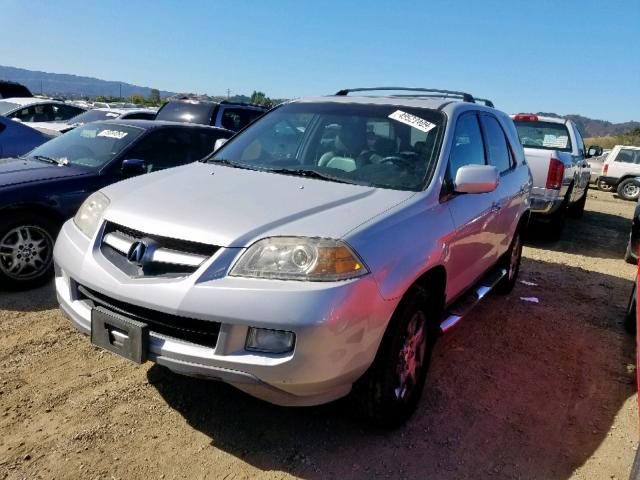 2HNYD18984H542149 - 2004 ACURA MDX TOURIN SILVER photo 2