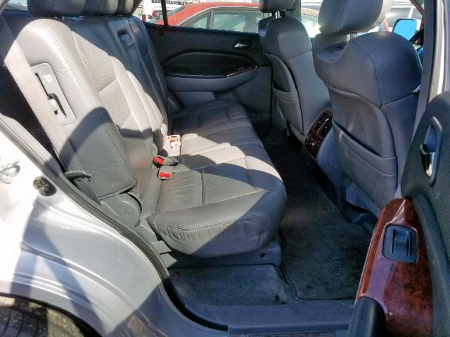 2HNYD18984H542149 - 2004 ACURA MDX TOURIN SILVER photo 6