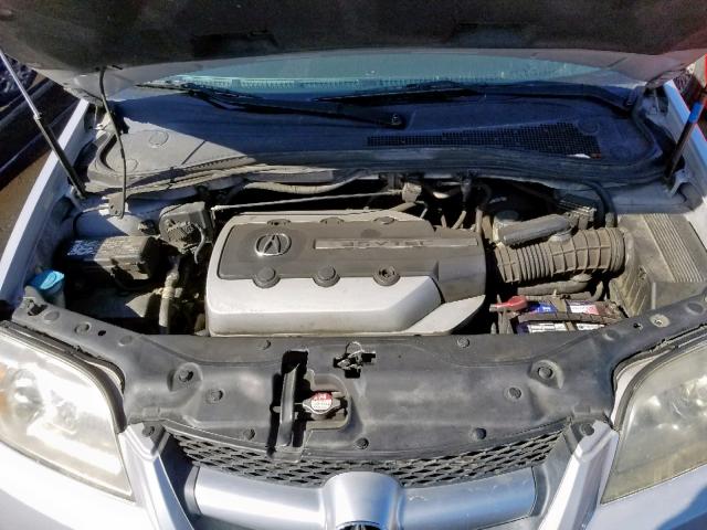 2HNYD18984H542149 - 2004 ACURA MDX TOURIN SILVER photo 7