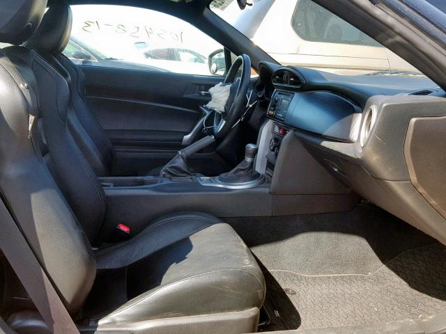 JF1ZNAA12D2726335 - 2013 TOYOTA SCION FR-S BLACK photo 5