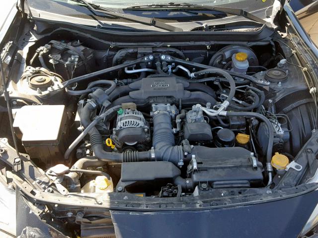 JF1ZNAA12D2726335 - 2013 TOYOTA SCION FR-S BLACK photo 7