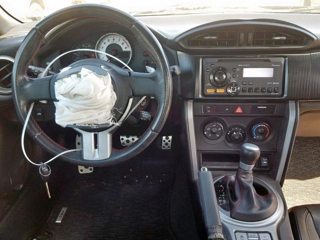 JF1ZNAA12D2726335 - 2013 TOYOTA SCION FR-S BLACK photo 9