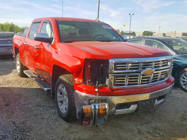 3GCUKREC3FG249576 - 2015 CHEVROLET SILVERADO RED photo 1