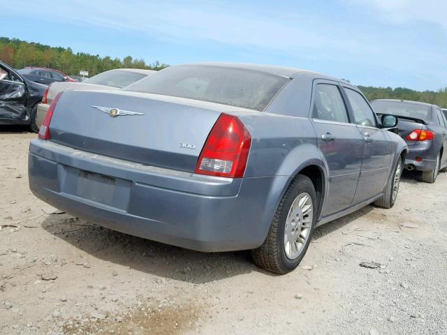 2C3KA43R96H508726 - 2006 CHRYSLER 300 BLUE photo 4