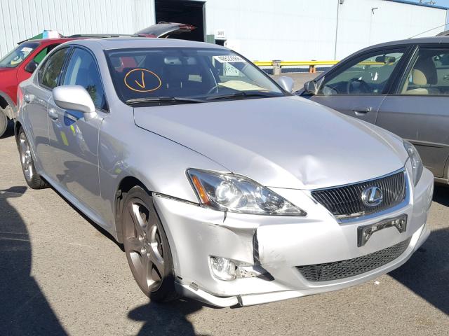 JTHBE262672010110 - 2007 LEXUS IS 350 SILVER photo 1