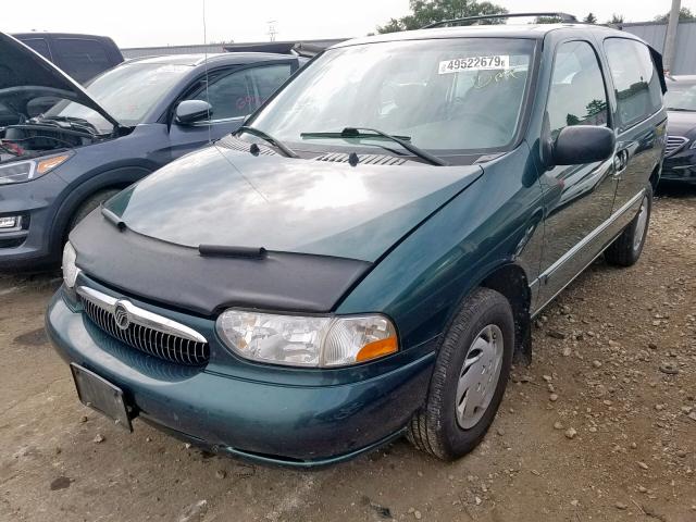 4M2XV11T4YDJ28500 - 2000 MERCURY VILLAGER GREEN photo 2