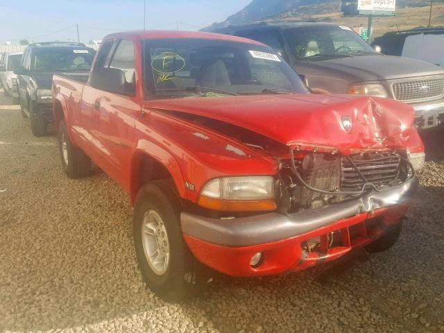 1B7GG23YXVS114431 - 1997 DODGE DAKOTA RED photo 1