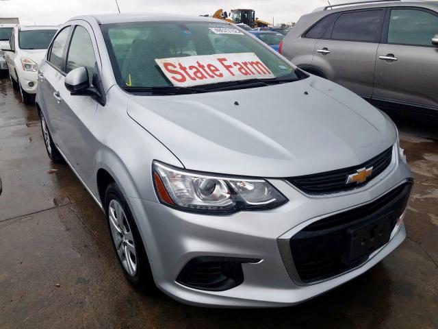 1G1JB5SH6J4127613 - 2018 CHEVROLET SONIC LS 银色 照片 1