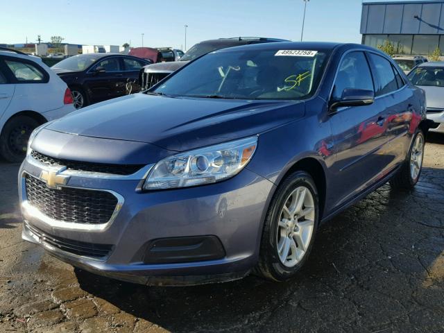 1G11C5SL8EF111389 - 2014 CHEVROLET MALIBU 1LT BLUE photo 2