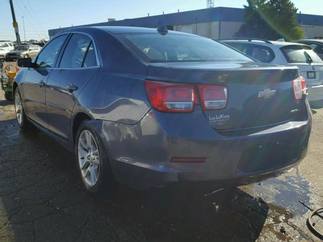 1G11C5SL8EF111389 - 2014 CHEVROLET MALIBU 1LT BLUE photo 3