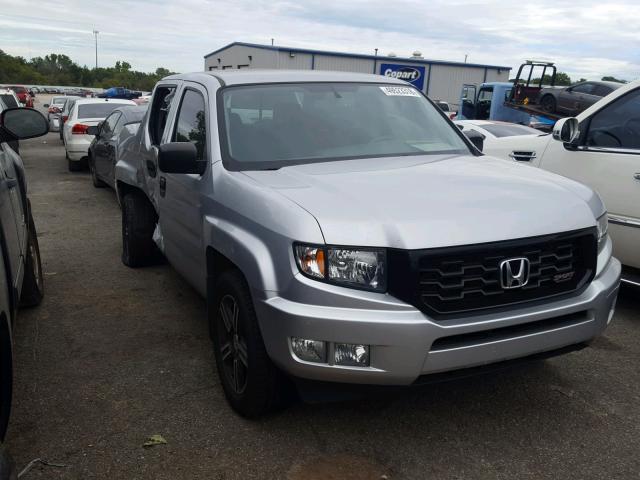 5FPYK1F72DB007005 - 2013 HONDA RIDGELINE SILVER photo 1