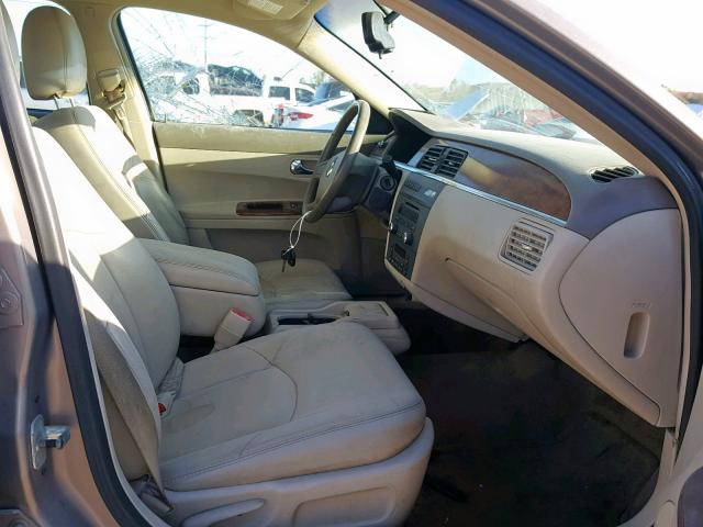 2G4WD582061213136 - 2006 BUICK LACROSSE C GOLD photo 5