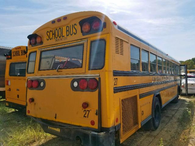 1BABHB0A62F202843 - 2002 BLUE BIRD SCHOOL BUS YELLOW photo 4