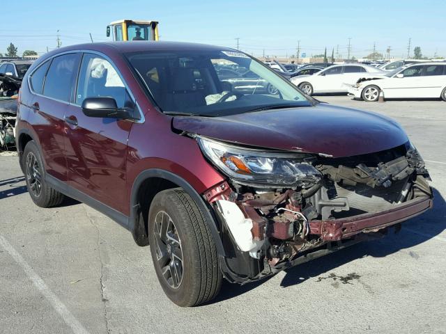 2HKRM3H47GH541533 - 2016 HONDA CR-V SE RED photo 1