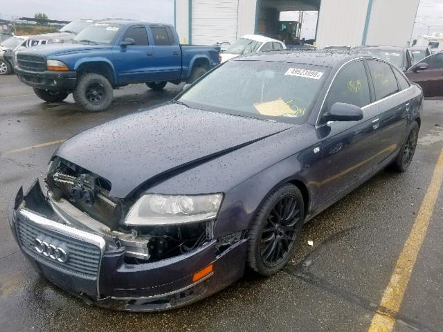 WAUDG74F25N070322 - 2005 AUDI A6 3.2 QUA GRAY photo 2