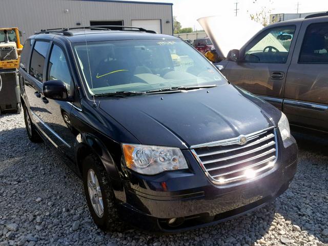 2A4RR5D19AR149019 - 2010 CHRYSLER TOWN & COU BLACK photo 1