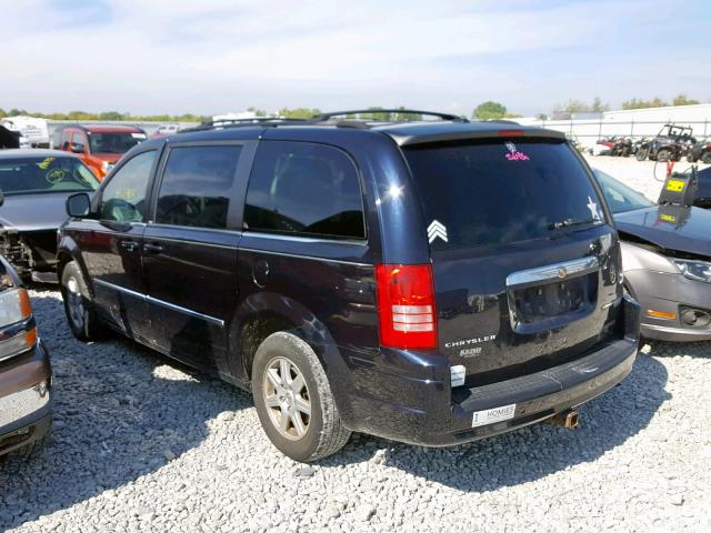 2A4RR5D19AR149019 - 2010 CHRYSLER TOWN & COU BLACK photo 3