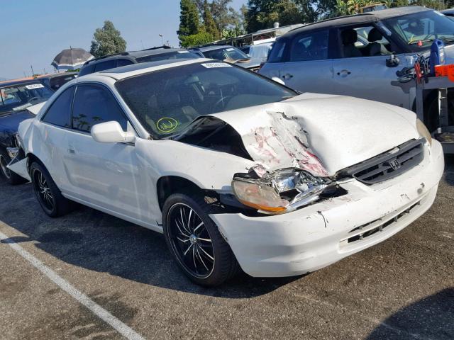 1HGCG2250YA000357 - 2000 HONDA ACCORD EX WHITE photo 1