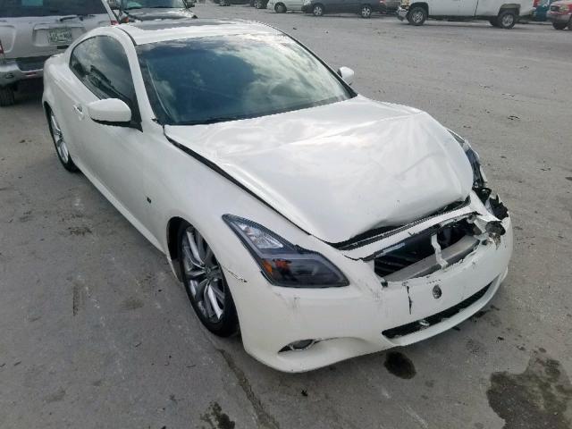 JN1CV6ELXBM262241 - 2011 INFINITI G37 WHITE photo 1