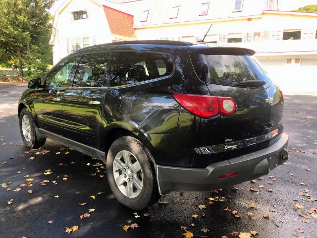 1GNKVJED1BJ135990 - 2011 CHEVROLET TRAVERSE L BLACK photo 3