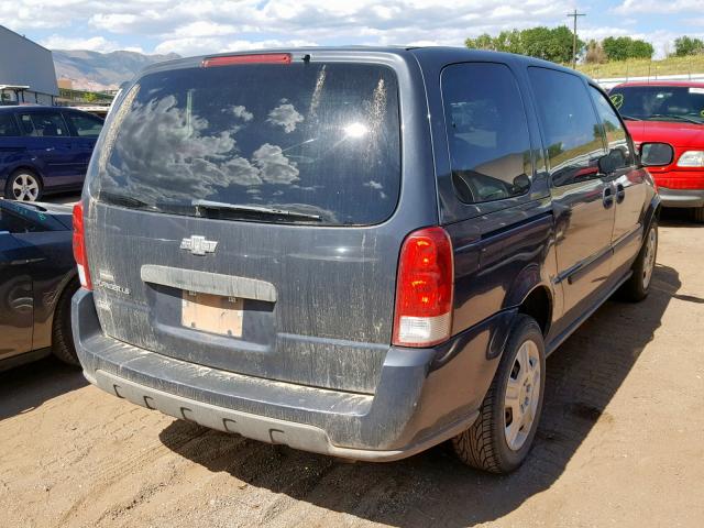 1GNDV23W68D180417 - 2008 CHEVROLET UPLANDER L GRAY photo 4