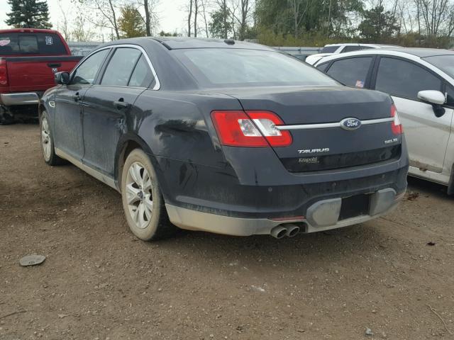 1FAHP2HW1BG107819 - 2011 FORD TAURUS SEL GRAY photo 3