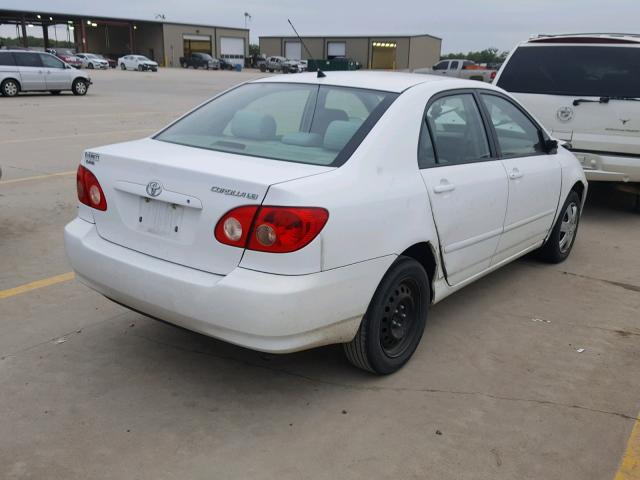 1NXBR32E47Z862547 - 2007 TOYOTA COROLLA LE WHITE photo 4