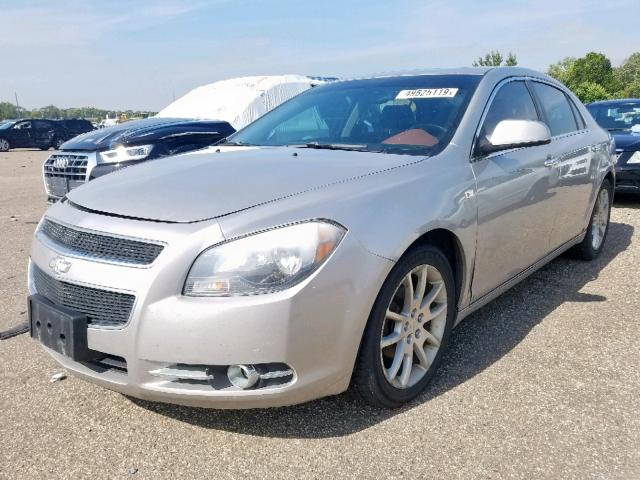1G1ZK577X8F238831 - 2008 CHEVROLET MALIBU LTZ ვერცხლისფერი ფოტო 2