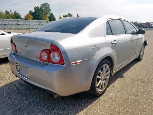 1G1ZK577X8F238831 - 2008 CHEVROLET MALIBU LTZ ვერცხლისფერი ფოტო 4