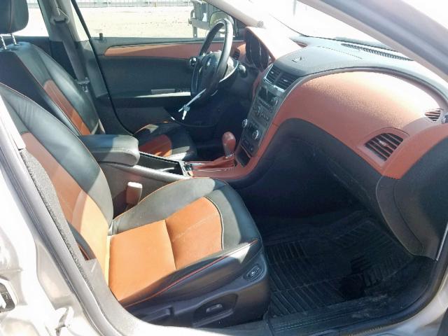 1G1ZK577X8F238831 - 2008 CHEVROLET MALIBU LTZ ვერცხლისფერი ფოტო 5