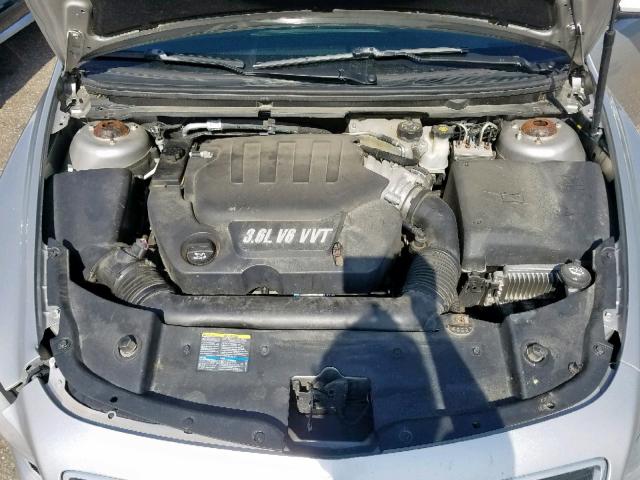 1G1ZK577X8F238831 - 2008 CHEVROLET MALIBU LTZ ვერცხლისფერი ფოტო 7
