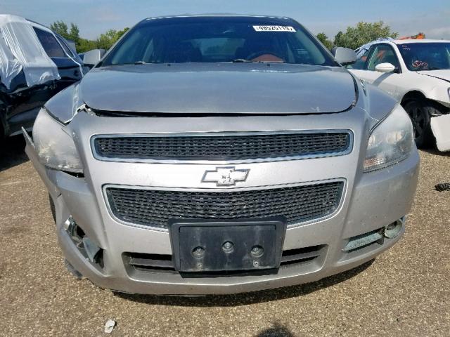 1G1ZK577X8F238831 - 2008 CHEVROLET MALIBU LTZ ვერცხლისფერი ფოტო 9