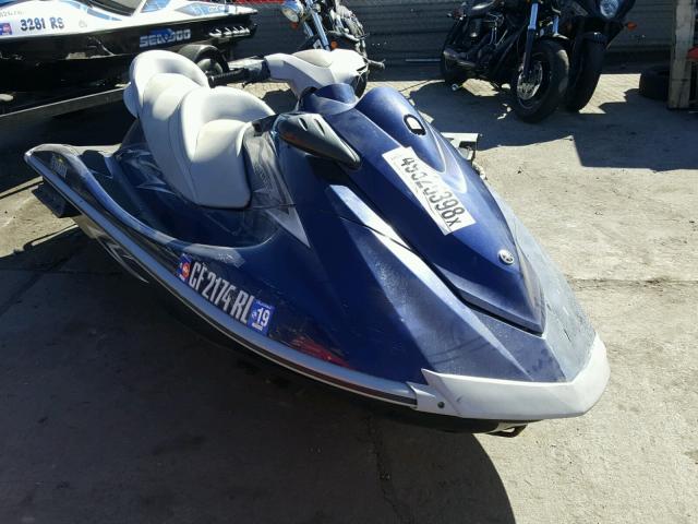 YAMA2025E212 - 2012 YAMAHA WAVERUNNER BLUE photo 1