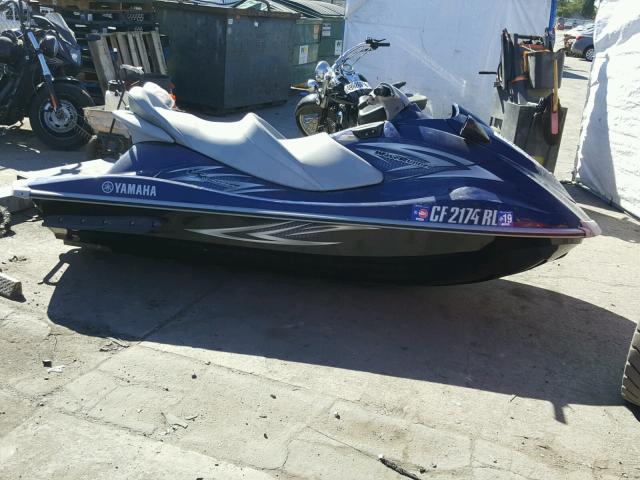 YAMA2025E212 - 2012 YAMAHA WAVERUNNER BLUE photo 10