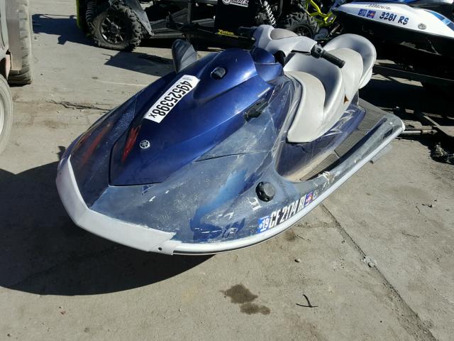 YAMA2025E212 - 2012 YAMAHA WAVERUNNER BLUE photo 2