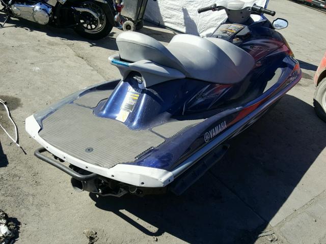 YAMA2025E212 - 2012 YAMAHA WAVERUNNER BLUE photo 4