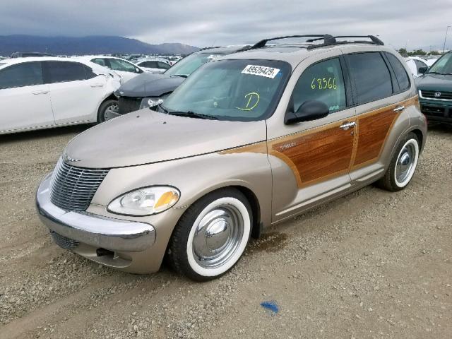 3C8FY68B22T368339 - 2002 CHRYSLER PT CRUISER TWO TONE photo 2