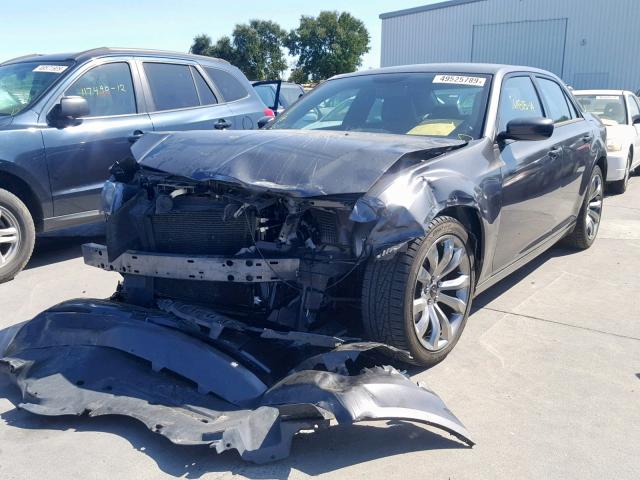 2C3CCABG9EH323054 - 2014 CHRYSLER 300 S GRAY photo 2