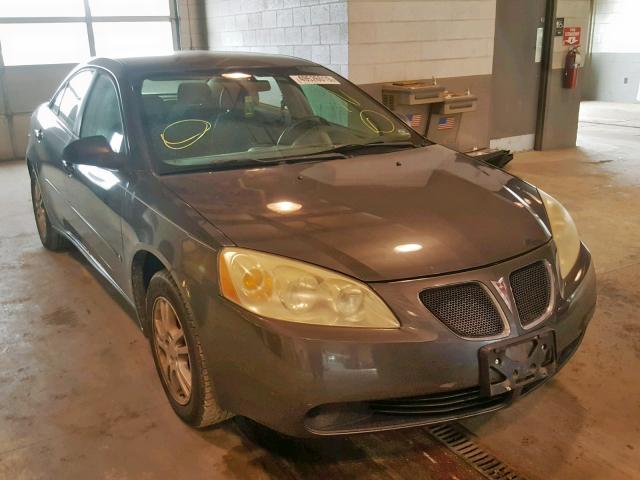 1G2ZF55B264173215 - 2006 PONTIAC G6 SE CHARCOAL photo 1