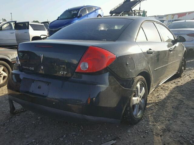 1G2ZH57NX84113669 - 2008 PONTIAC G6 GT BLACK photo 4