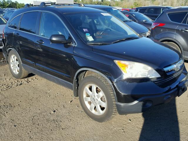 JHLRE48717C091230 - 2007 HONDA CR-V EXL BLACK photo 1