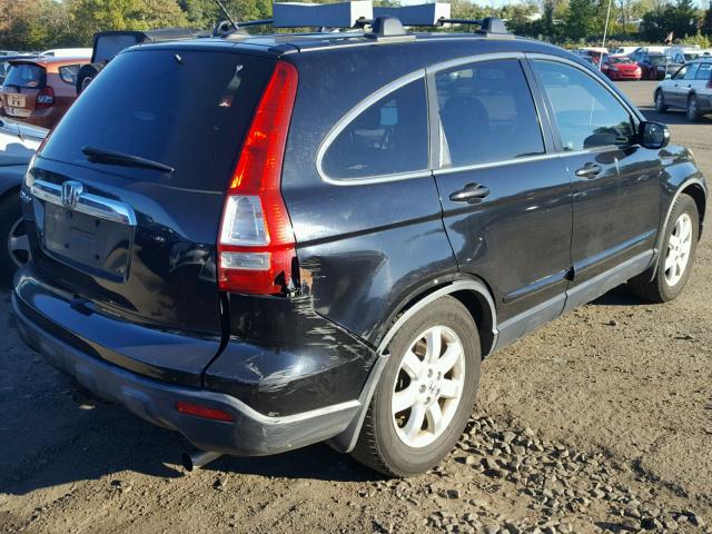 JHLRE48717C091230 - 2007 HONDA CR-V EXL BLACK photo 4