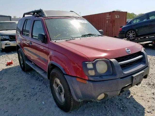 5N1ED28Y42C545793 - 2002 NISSAN XTERRA XE BURGUNDY photo 1