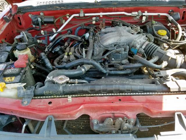 5N1ED28Y42C545793 - 2002 NISSAN XTERRA XE BURGUNDY photo 7