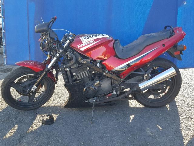 JKAEXVD156A100335 - 2006 KAWASAKI EX500 D RED photo 9