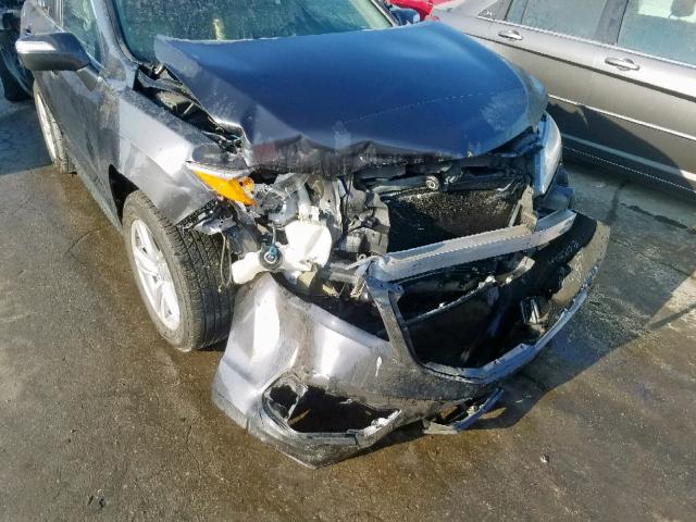 5J8TB4H38EL003801 - 2014 ACURA RDX GRAY photo 9