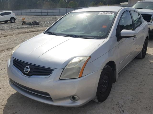 3N1AB6AP4AL724911 - 2010 NISSAN SENTRA 2.0 SILVER photo 2