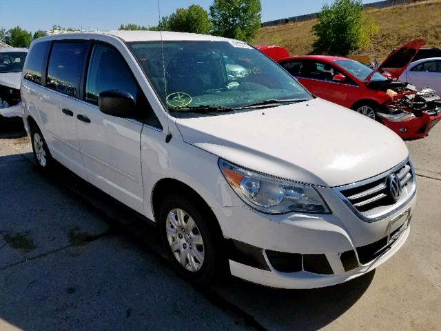 2V8HW44169R543744 - 2009 VOLKSWAGEN ROUTAN S WHITE photo 1