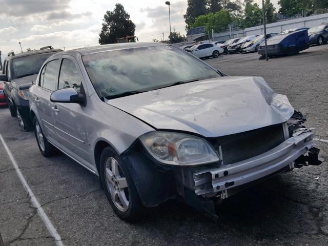 1G1AT58H197271343 - 2009 CHEVROLET COBALT LT SILVER photo 1